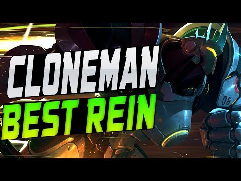 CLONEMAN16 PRO REINHARDT! [ OVERWATCH SEASON 8 TOP 500 ]