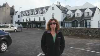 Travel in Ireland - Beautiful Ballygally Castle on Northern Irish Coast