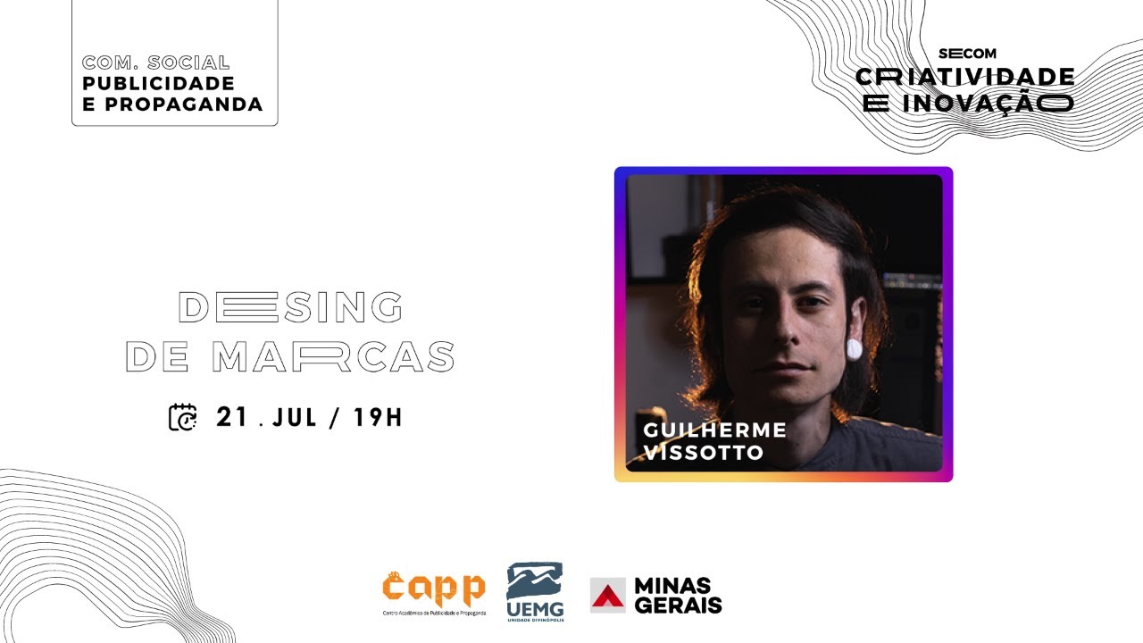 Semana Acadêmica PP UEMG Divinópolis 2021 - Design de marcas