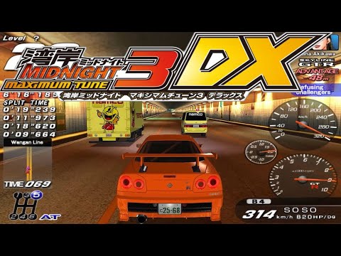 WANGAN MIDNIGHT MAXIMUM TUNE 3 - EXTRA LEVEL 31 OPPONENTS IN 10 OUT RUN MODE - CUSTOM MUSICS