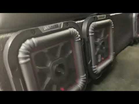 4 Kickers L7 8” Woofers