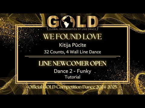 GOLD 2024 Line Newcomer Open - Dance 2: Funky "We Found Love" - Tutorial without music
