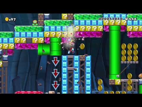 Rainbow Propeller Attraction by ほしねこ - SUPER MARIO MAKER - NO COMMENTARY 1bg