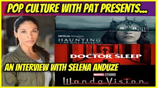 Selena Anduze talks WandaVision, Creepshow, Doctor Sleep + Mike Flanagan on Pop Culture With Pat video