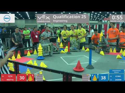 2018 VRC Engr Q25 - 127X 99371A vs 6106C 2435W - 91 to 72