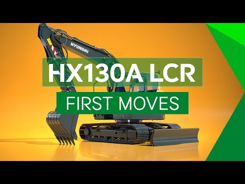 Hyundai HX130A LCR, экскаваторы