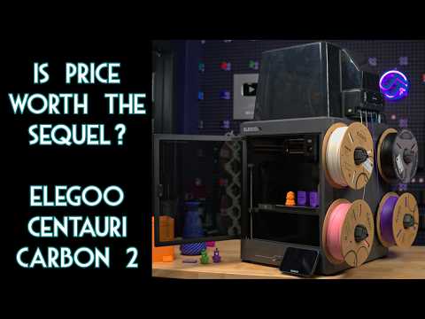 Elegoo's First Multi-Color 3D Printer - Centauri Carbon 2 Review