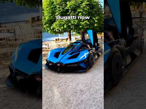 Bugatti now vs then 🤔🤐#bugatti #divo #centodieci #mistral #new #old #vs #france #cars