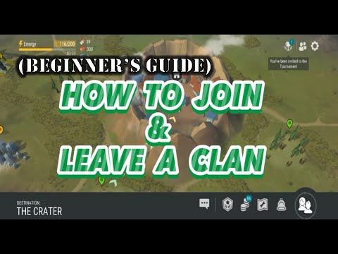 "LEAVE A CLAN" | HOW TO JOIN & LEAVE A CLAN | CRATER/SECTOR 07 - Last Day On Earth: Survival