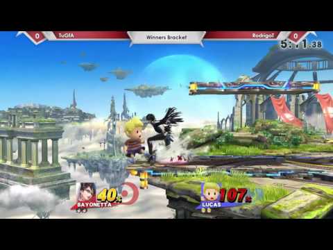 SP71 RodrigoT (Bayonetta) Vs. TuGfa (Lucas) - Winners Bracket - Smash 4