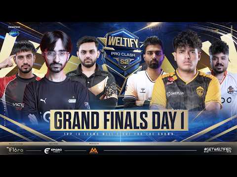 Weltify Pro Clash Season 2 | Grand Finals THE FINAL WAR | #godlike #gdr #rntx #orangutan #8bit