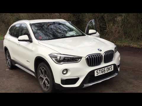 BMW X1 2.0D Manual 5dr XLine Walkaround Alpine White