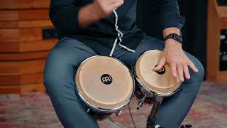 Meinl Percussion 6 3/4 & 8 Marathon® Exclusive Series Wood Bongo- WB200WRP-CH