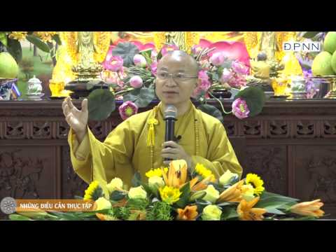 Những điều cần thực tập