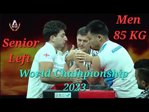 World Armwrestling Championship 2023 Senior Men 85 Kg Category Left Arm