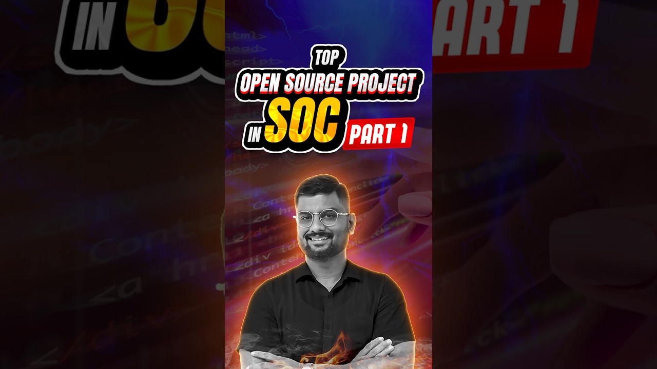 Top Open-Source SOC Project for Cybersecurity Freshers 🚀 | Stand Out & Get Hired!