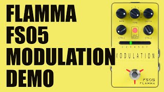 Video thumbnail for Flamma - FS05 Modulation - Demo by Ryan Lutton