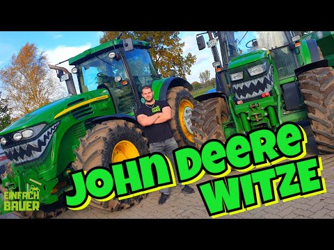 Bauernwitze JOHN DEERE - Die besten Treckersprüche / Shark John Deere