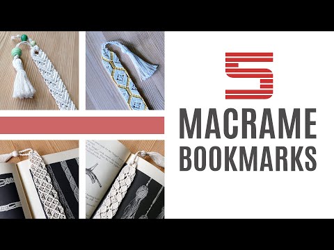 Macramé Pattern Book Includes Over 70 Knots and Small Repeat Patterns Plus Projects