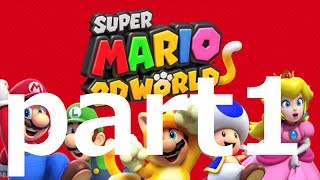 【4人で】スーパーマリオ 3Dワールド 実況プレイ part.1【A組実況】