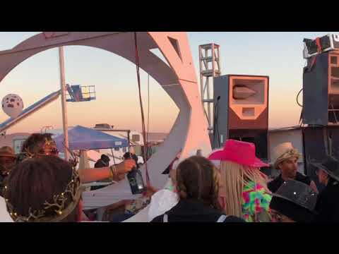 Lee foss sunrise kazbah Burning man