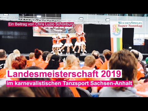 Landesmeisterschaft 2019 im karnevalistischen Tanzsport Sachsen-Anhalt