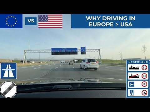 American Expatriate Explains Why He Believes European Drivers Are Better Than American Drivers