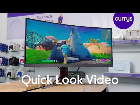 AOC CU34G4 Wide Quad HD Curved VA Gaming Monitor - Quick Look