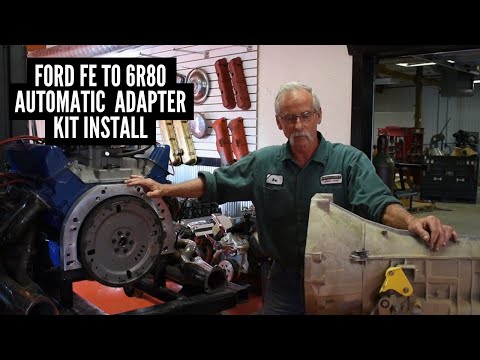 Speed Gems Ford FE to 6R80 Automatic Transmission Adapter Kit Installation