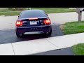 2001 True Blue Bullitt Mustang 4133 Cherry Bomb Vortex Mufflers Easy Take Off