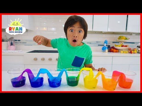 Walking Water Science Experiments for Kids!!!