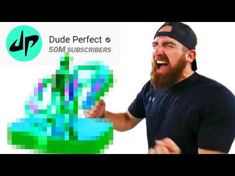 I Made Dude Perfect's 50 Million Playbutton! (Custom)