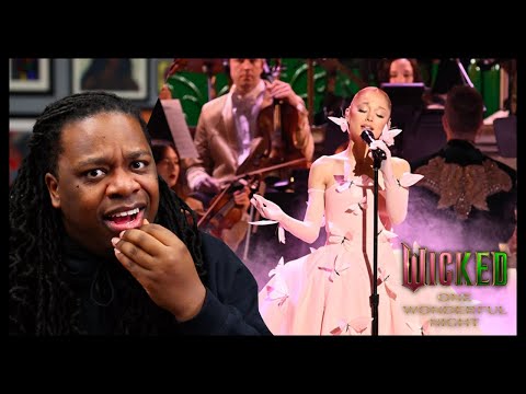 Voice Teacher Reacts — ARIANA GRANDE x THANK GOODNESS @ Wicked:  One Wonderful Night
