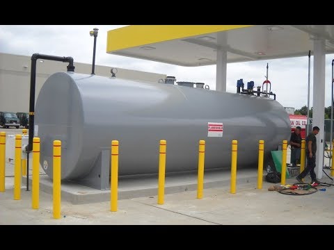 Above Ground Fuel Tank Installation