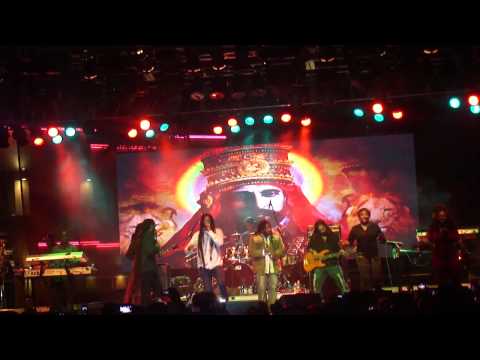 Damian, Stephen and Julian Marley at 9Mile Reggae Fest Miami