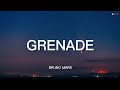 Bruno Mars - Grenade (Sped Up) (Lyrics) [Tiktok Song]