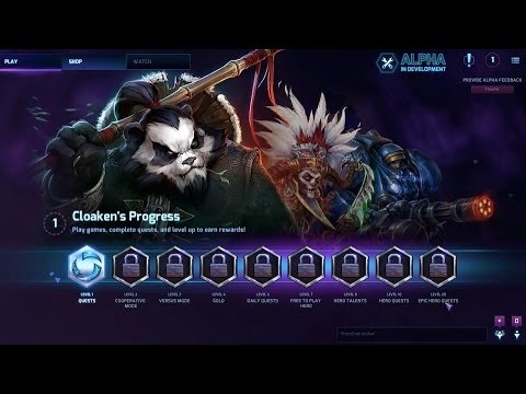 Heroes of the Storm - Tech Alpha Walkthrough