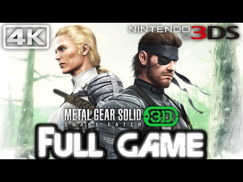 METAL GEAR SOLID: SNAKE EATER 3D Gameplay Walkthrough FULL GAME (4K 60FPS) No Commentary