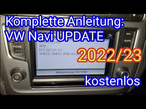 Anleitung: VW Navi Update 2022/23 (kostenlos) in deutsch - Discover Media für Composition Media