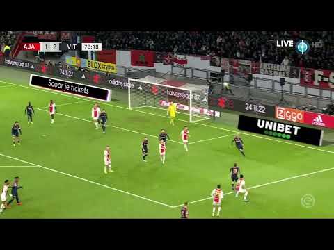 Gol de Lorenzo Lucca GOAL - Ajax vs Vitesse 2-2