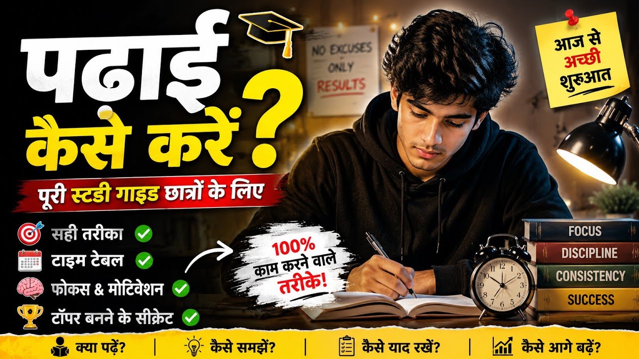 “Padhai Kaise Karein? Students Ke Liye Complete Study Guide” 