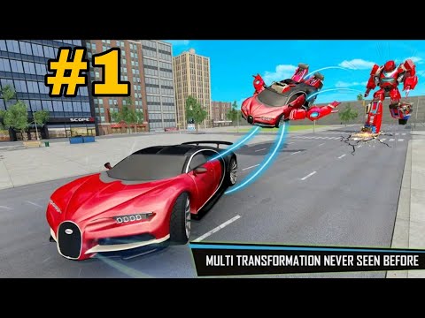 DRONE ROBOT CAR GAME TRANSFORMING GAME [01]