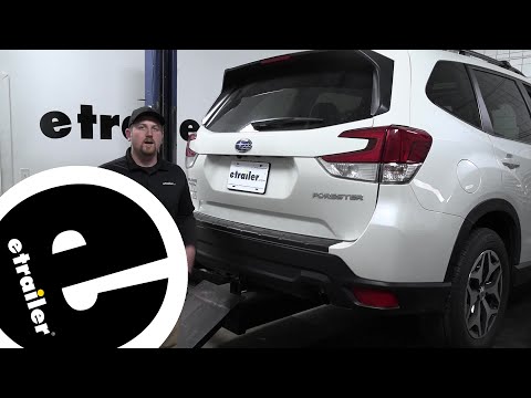 etrailer | Install: EcoHitch Hidden Trailer Hitch Receiver on a 2020 Subaru Forester