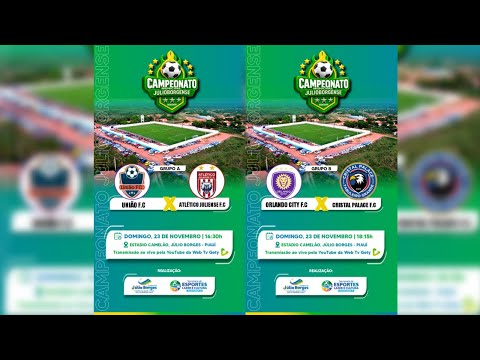 UNIÃO F.C VS ATLÉTICO JULIENSE F.C/ ORLANDO CITY F.C VS CRISTAL PALACE F.C