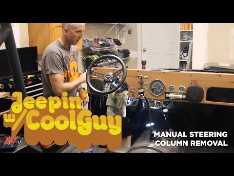 Jeep CJ7 Steering Column Removal