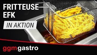Friteuse électrique – 8 litres – 3,25 kW – avec robinet de vidange