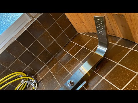 Elbe Duschpaneel Edelstahl ohne Armatur Mischbatterie Massagedüsen Regendusche Montage Anleitung