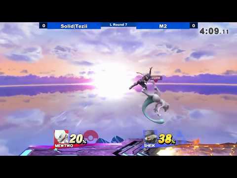 [11/25/17|Sm4sh] LR7 Solid|Tezii (Mewtwo) VS M2 (Sheik)