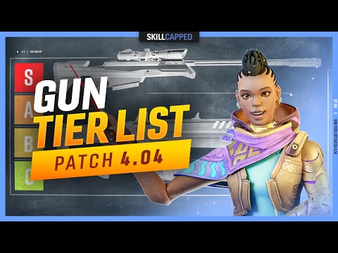 *NEW* Valorant Guns Tier List Patch 4.04!