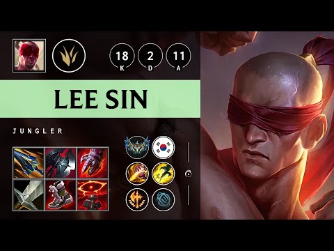 Lee Sin Jungle vs Zac: Legendary - KR Challenger Patch 14.16